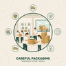 Careful Packaging Icon